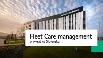 Fleet Care management prvýkrát na SlovenskuInštrumentárium pre Nemocnicu Bory 