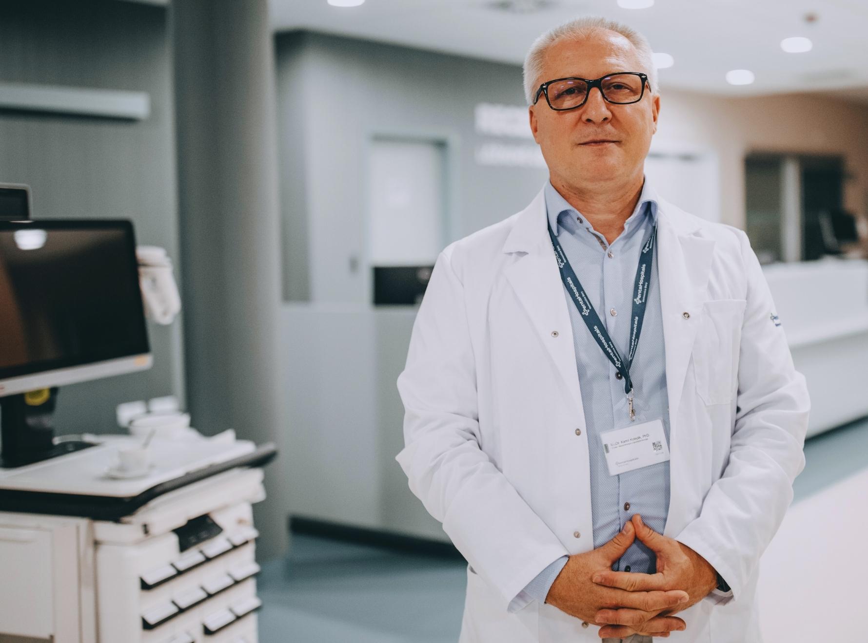 MUDr. Kamil Koleják, PhD., MSC., primár neurochirurgie Nemocnica Bory