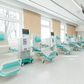 Sál dialyzačního střediska Třinec