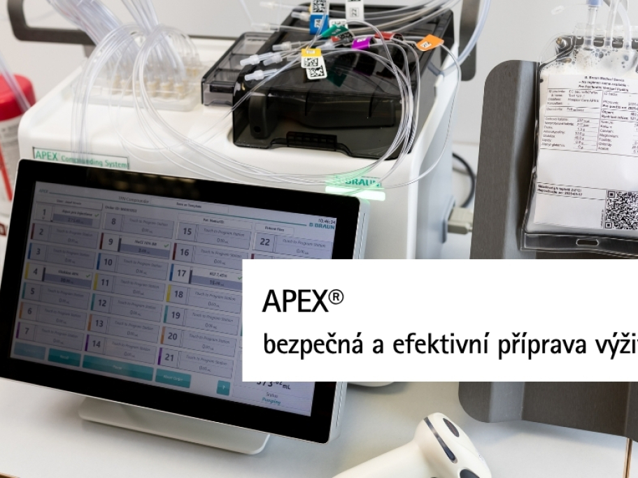 APEX®: Bezpečná a efektivní příprava výživy