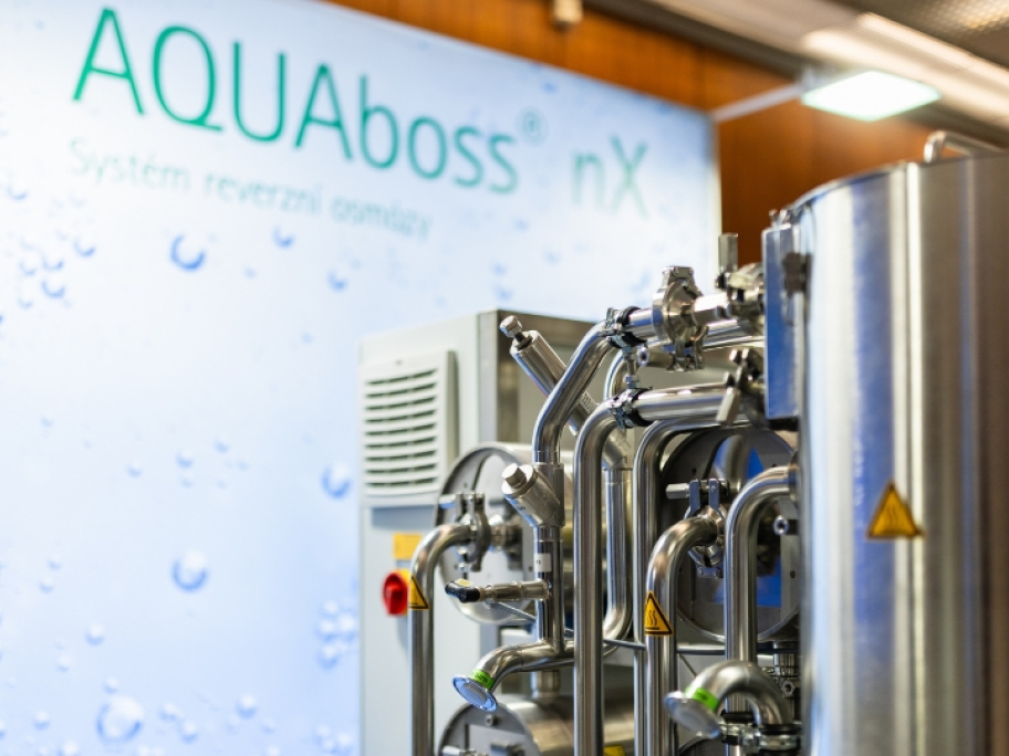 AQUAboss® nX - Systém úpravy vody řízený aktuální spotřebou permeátu