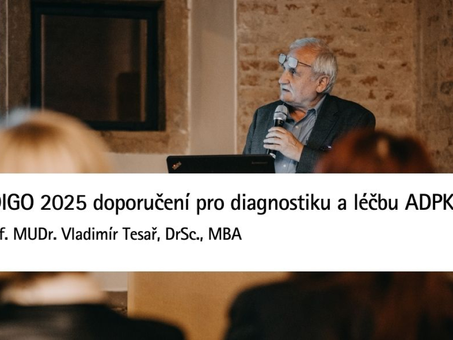 KDIGO 2025 doporučení pro diagnostiku a léčbu ADPKD 