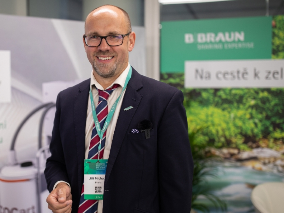 Jiří Michalík, Senior Product Owner B. Braun, vystoupí na našem stánku v rámci formátu Meet the Expert na kongresu ČNS