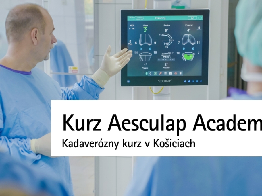 Kurz Aesculap Academy | Kadaverózny kurz v Košiciach