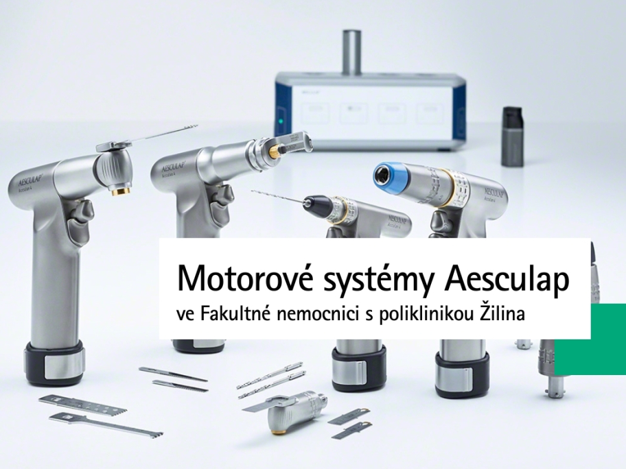 Motorové systémy Aesculap