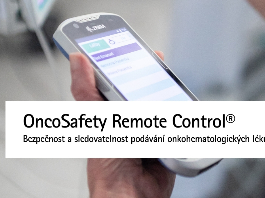 OncoSafety Remote Control® | Bezpečnost a sledovatelnost podávání onkohematologických léků