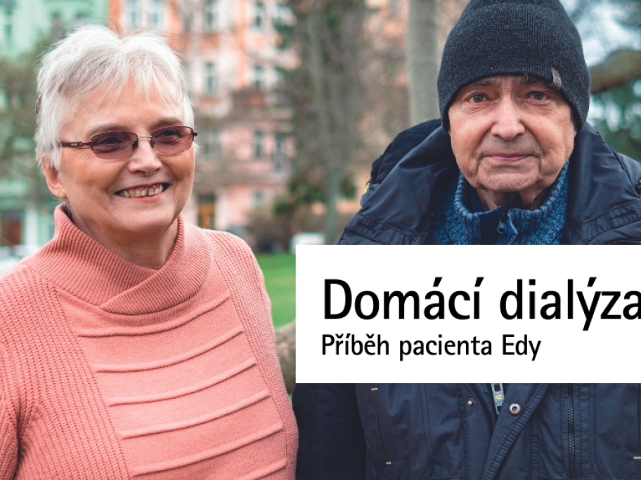 Domácí dialýza mu vrátila chuť do života | Příběh pacienta Edy