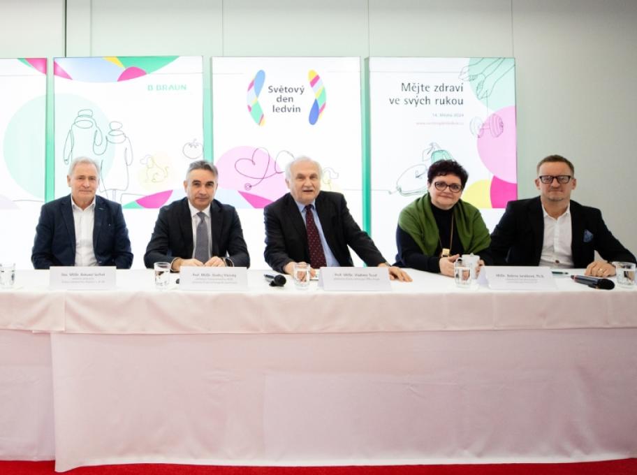 Tisková konference ke Světovému dni ledvin v Praze 2024