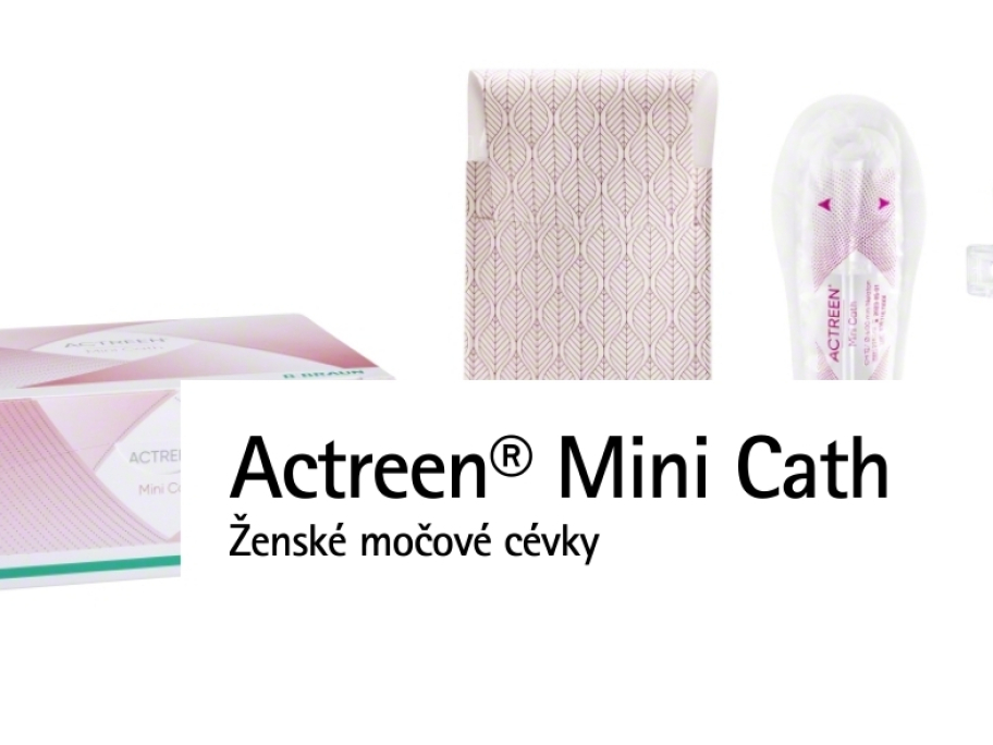 Ženské močové cévky Actreen® Mini Cath 