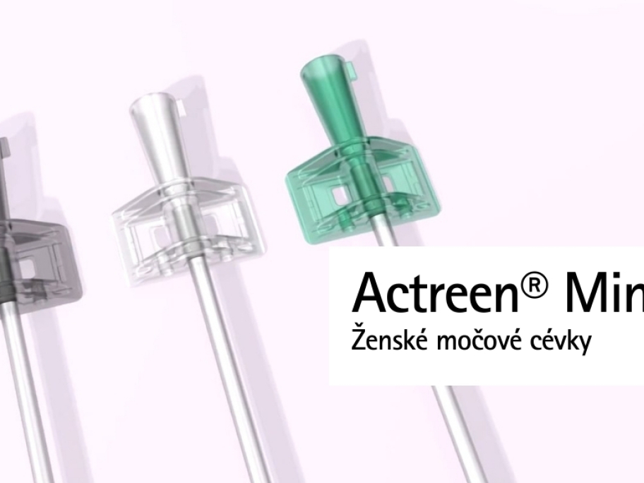 Ženské močové cévky Actreen® Mini 