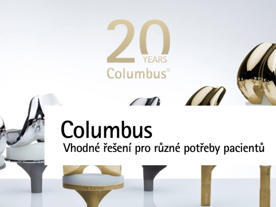 Produkt Columbus vhodné řešení pro různé potřeby pacientů 