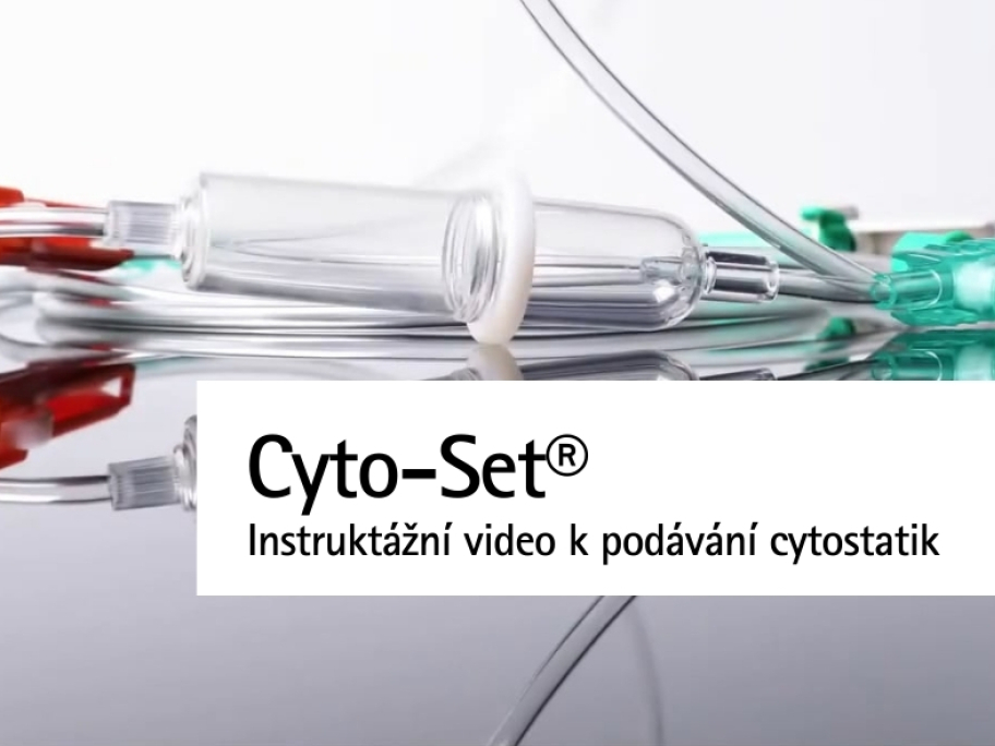 Cyto-Set® - podávání cytostatik (instruktážní video)
