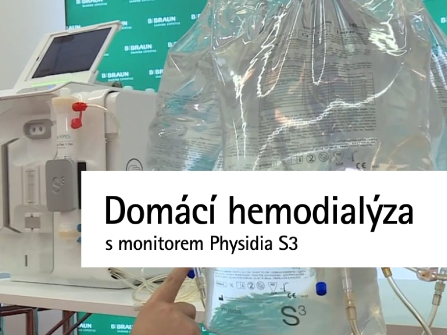 Domácí hemodialýza s monitorem Physidia S3