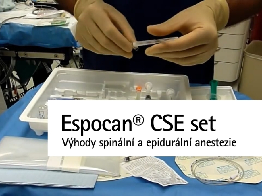 Sada Espocan® CSE - kombinovaná spinálně-epidurální anestezie