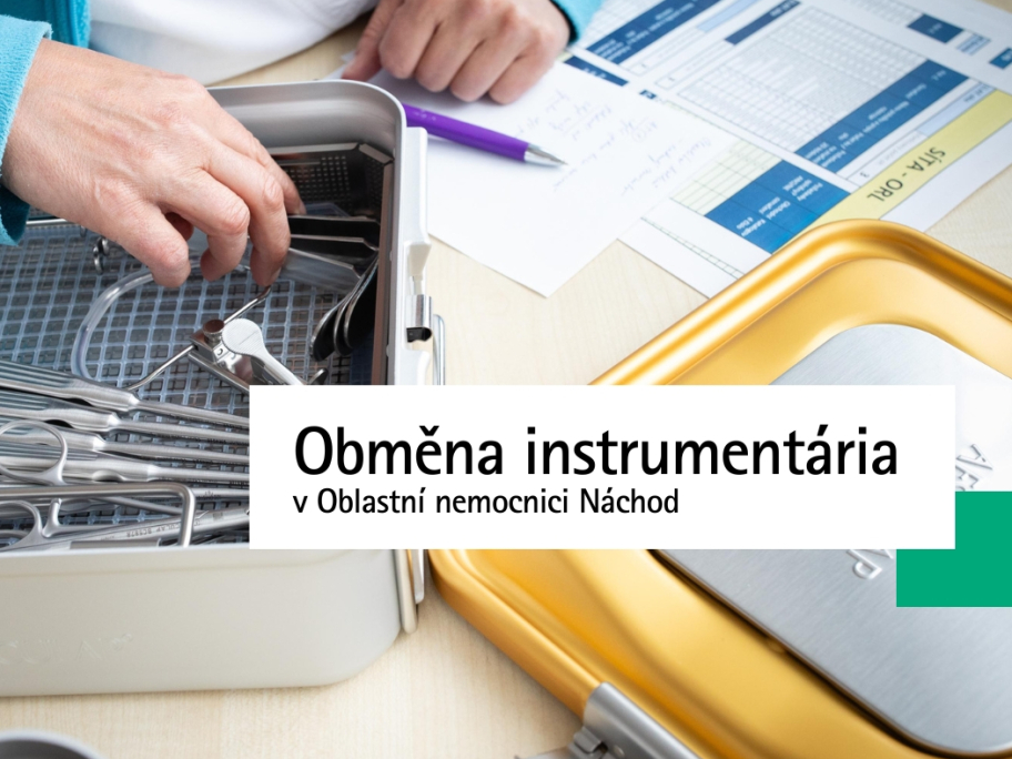 Obměna instrumentária v Oblastní nemocnice Náchod