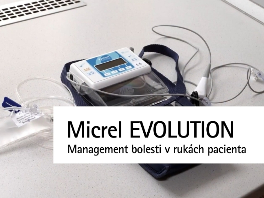 Management bolesti v rukách pacienta Micrel EVOLUTION