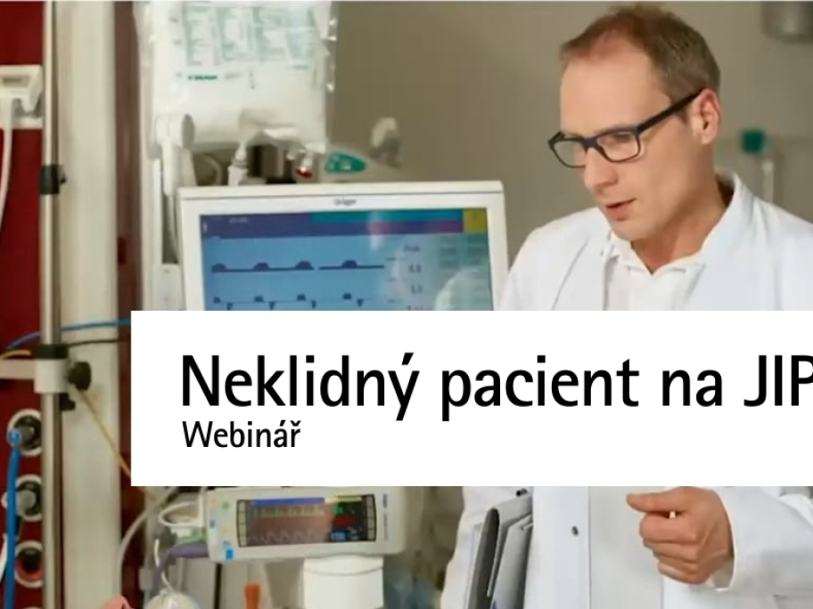 Neklidný pacient na JIP (webinář)