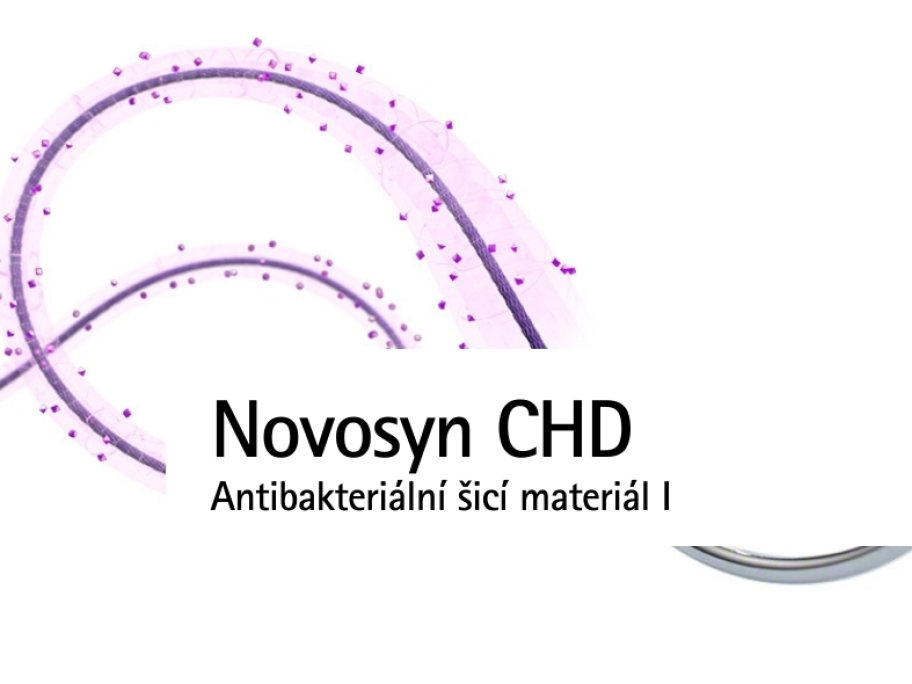Novosyn CHD antibakteriální šicí materiál I