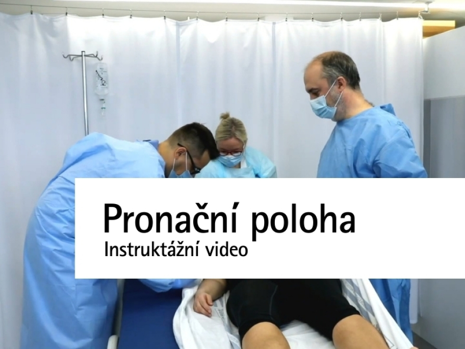 Pronační poloha - instruktážní video