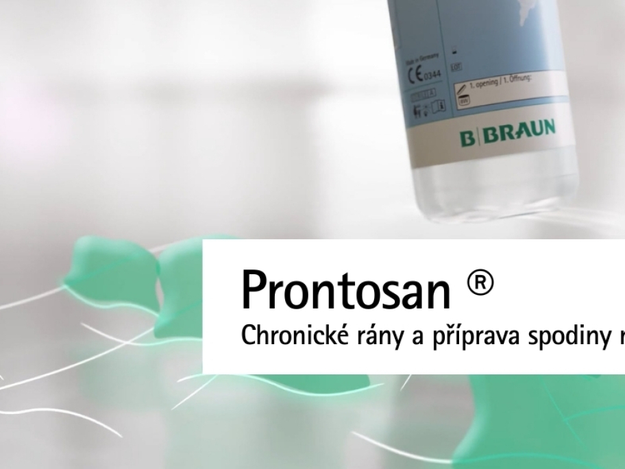 Chronické rány a příprava spodiny rány Prontosan 