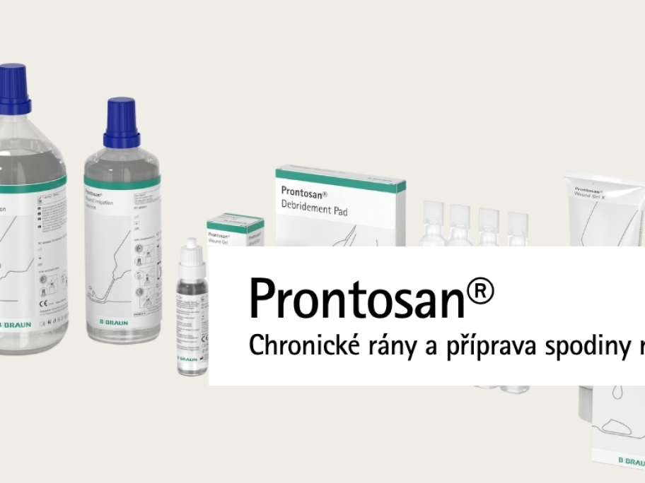 Chronické rány a příprava spodiny rány Prontosan 
