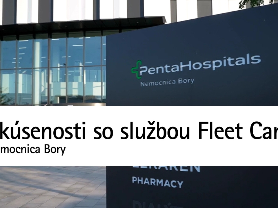 Skúsenosti so službou Fleet Care | Nemocnica Bory