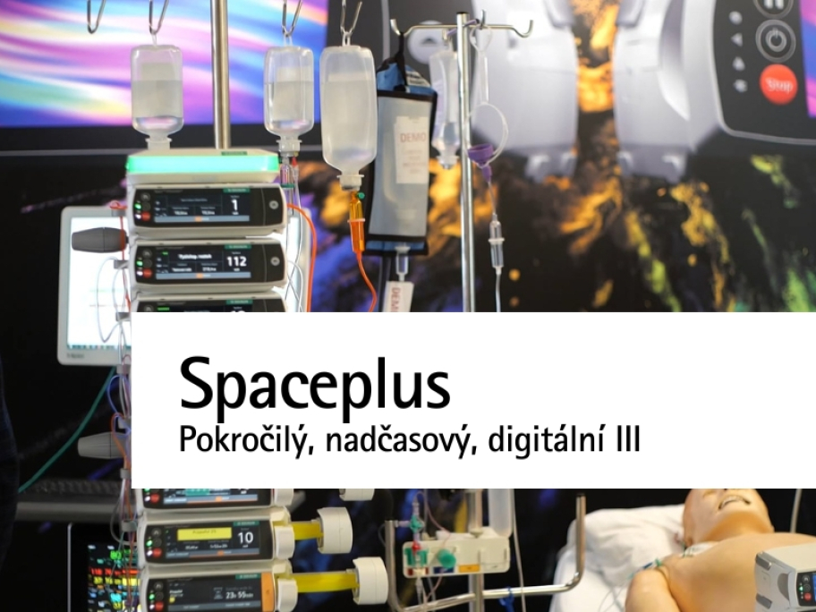 Spaceplus infuzní technika pokročilá, nadčasová, digitální
