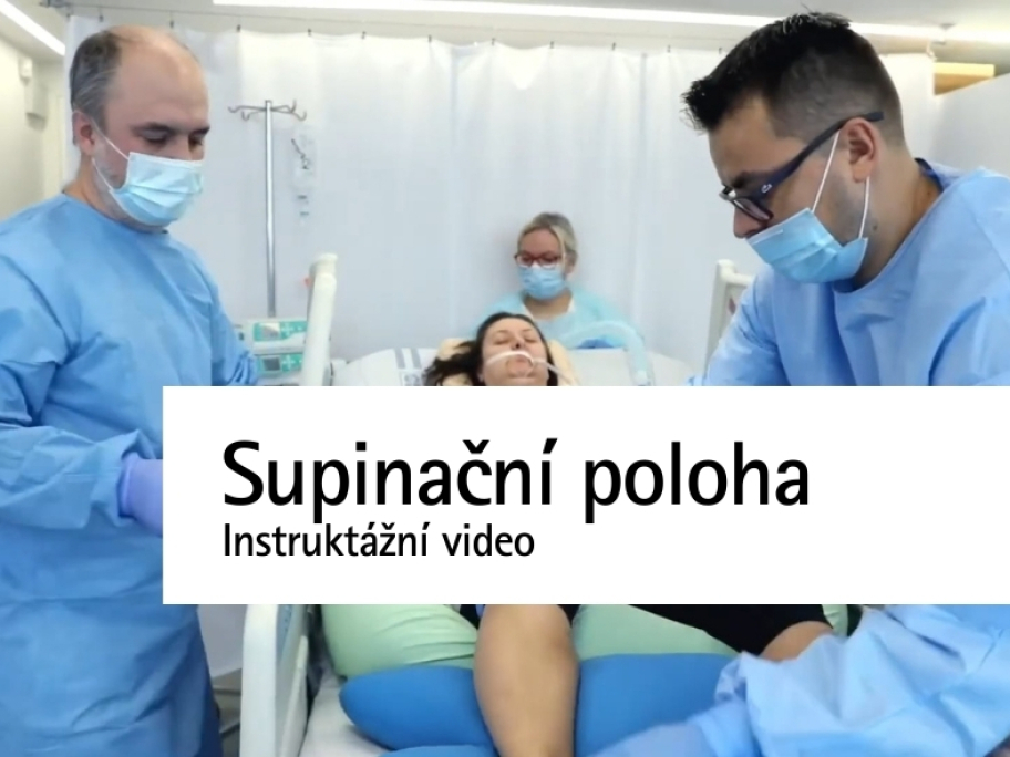 Instruktážní video - Supinační poloha