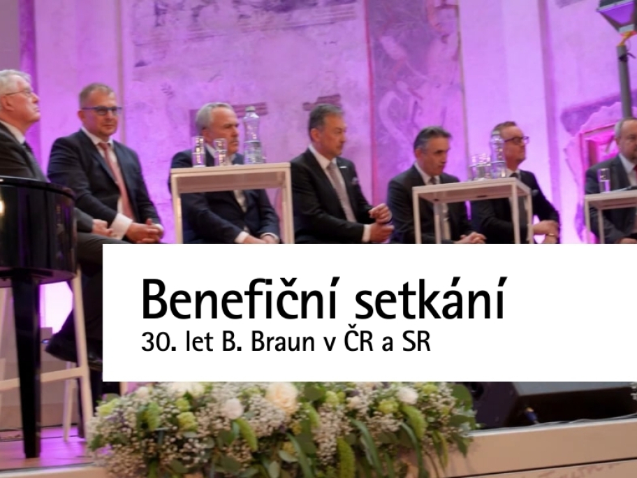 Benefiční setkání u příležitosti 30. let B. Braun v ČR a SR
