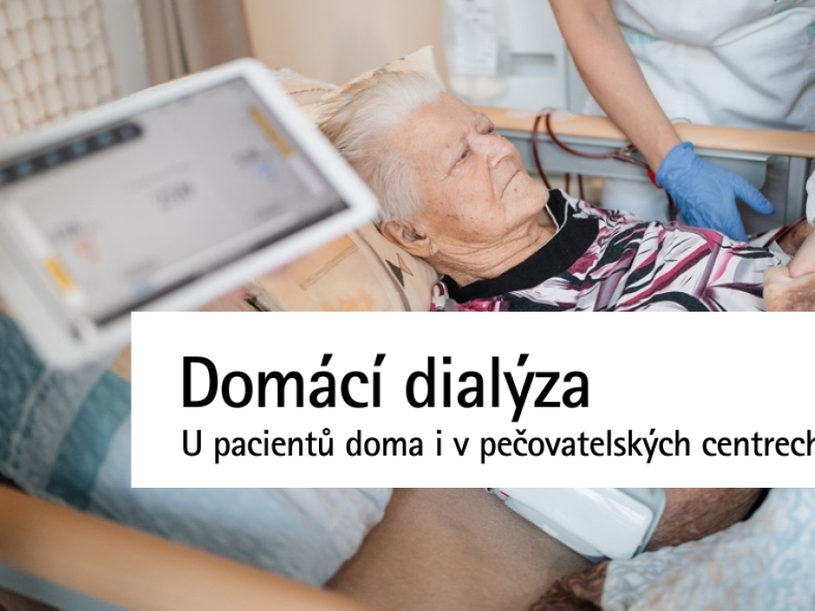 Domácí dialýza míří za pacienty i do pečovatelských center