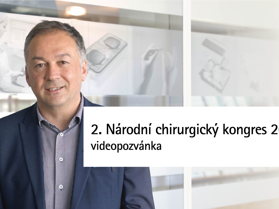 Videopozvánka na 2. Národní chirurgický kongres