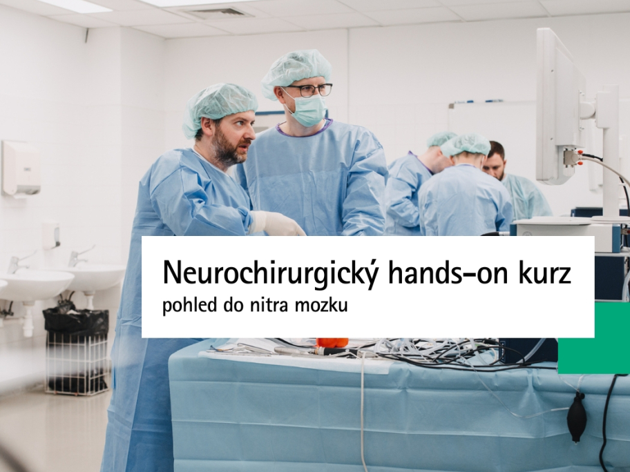 Neurochirurgický hands-on kurz od Aesculap Academy v Brně 