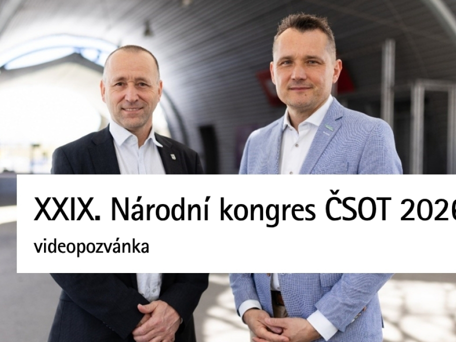 XXIX. Národní kongres ČSOT 2026 | videopozvánka
