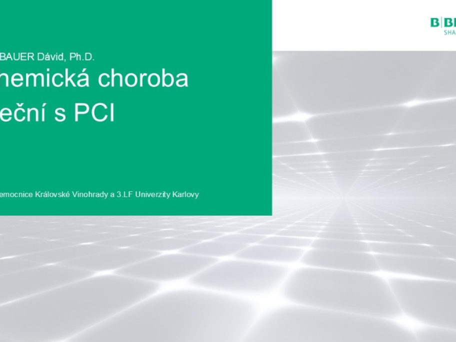 Staged PCI na RIA s využitím DCB