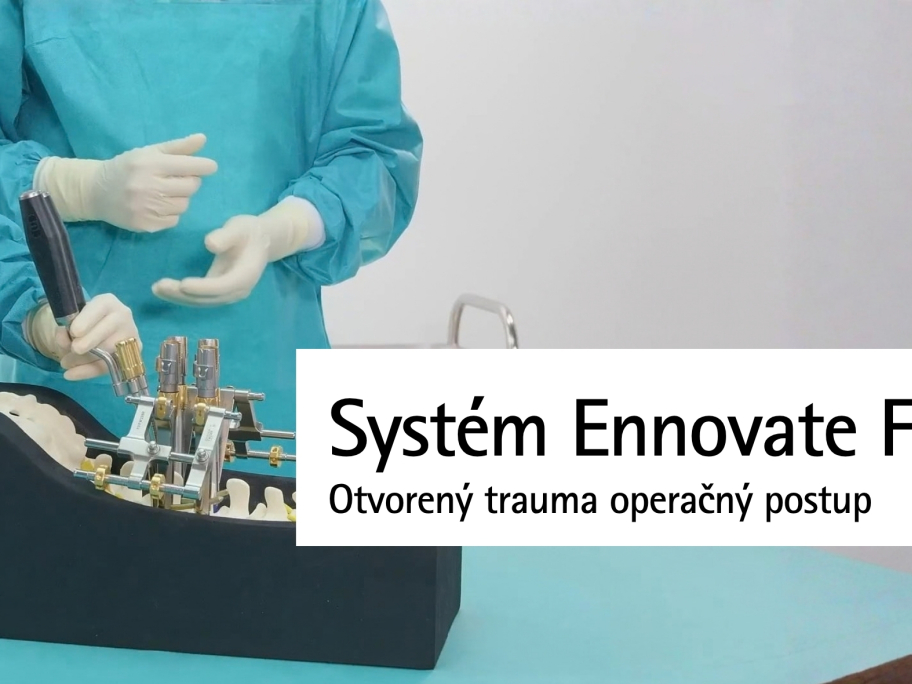 Otvorený trauma operačný postup systémom Ennovate FRI