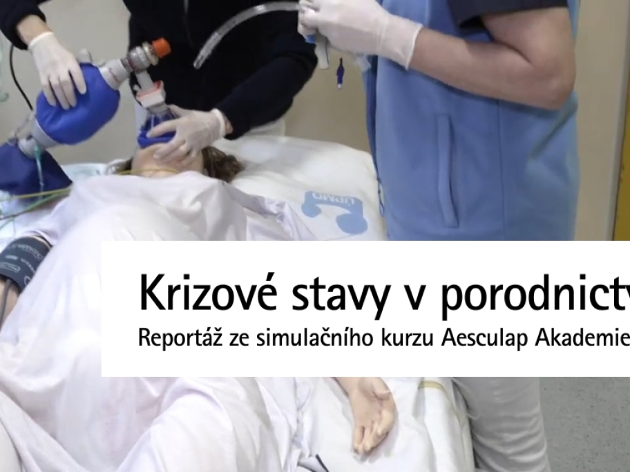Krizové stavy v porodnictví | Reportáž ze simulačního kurzu Aesculap Akademie