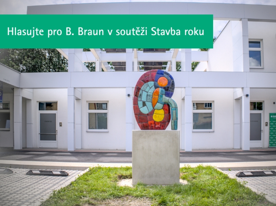 Dialýza B. Braun v nominaci na Stavbu roku 2025
