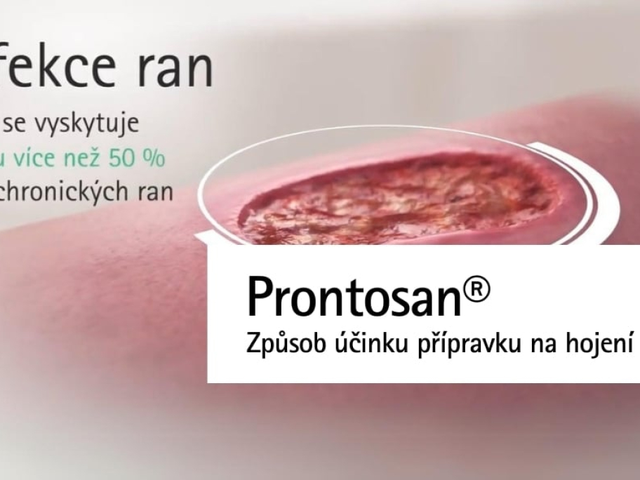 Způsob účinku přípravku na hojení ran Prontosan