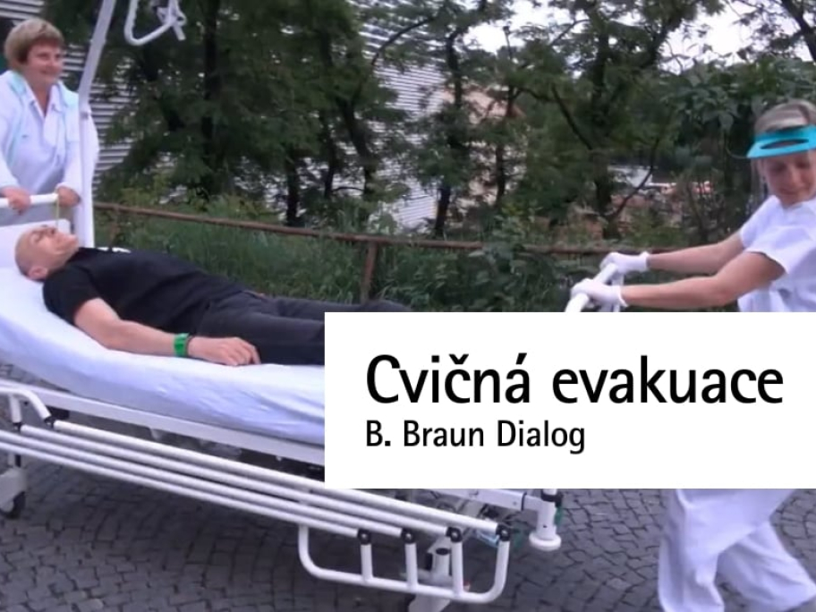 Cvičná evakuace | B. Braun Dialog