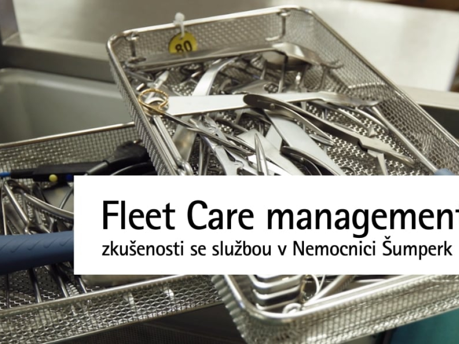 Fleet Care management | zkušenosti se službou v Nemocnici Šumperk