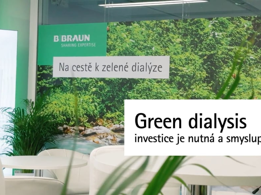 Investice do green dialysis je nutná
