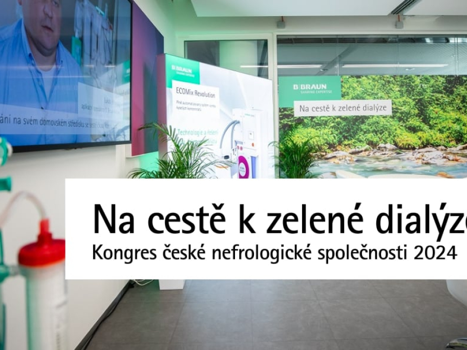 Kongres české nefrologické společnosti 2024 | Na cestě k zelené dialýze