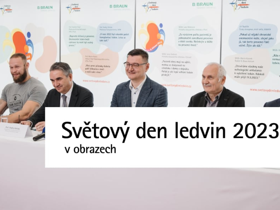 Světový den ledvin 2023 v obrazech