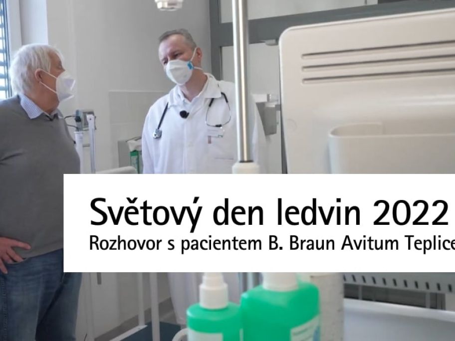 Světový den ledvin 2022 | Rozhovor s pacientem B. Braun Avitum Teplice