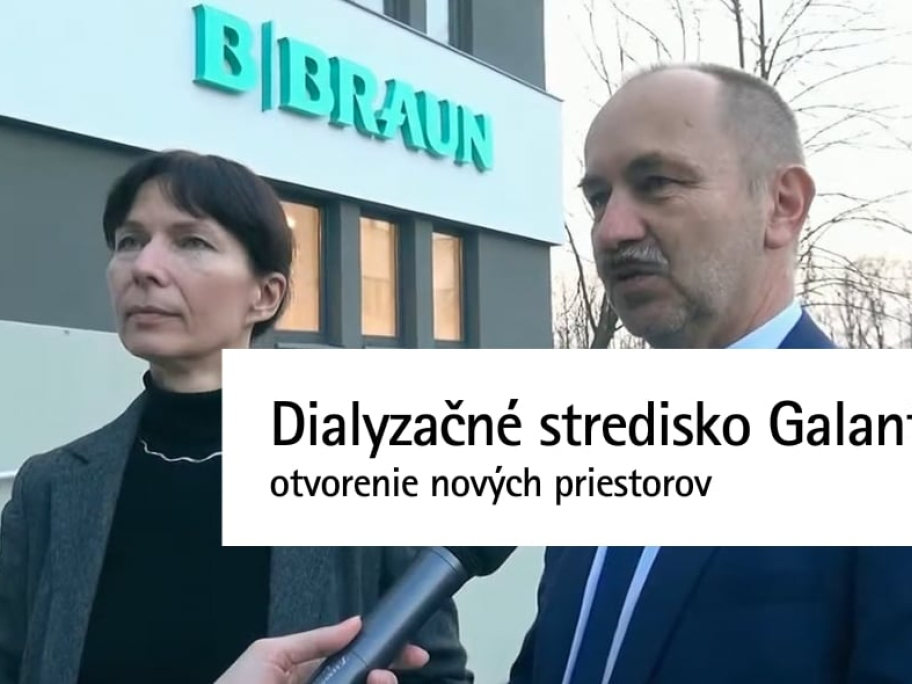 Dialyzačné stredisko B. Braun Avitum Galanta | otvorenie nových priestorov