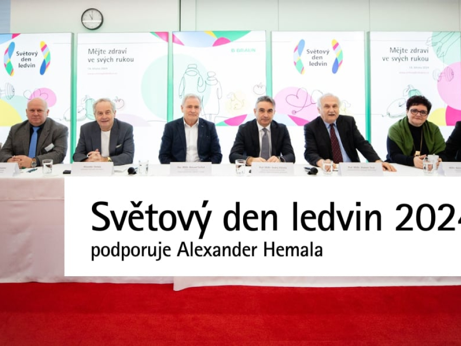 Alexander Hemala podporuje Světový den ledvin 2024