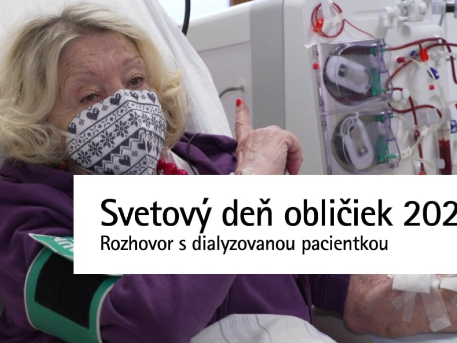Svetový deň obličiek 2022 | Rozhovor s dialyzovanou pacientkou B. Braun Avitum Bratislava