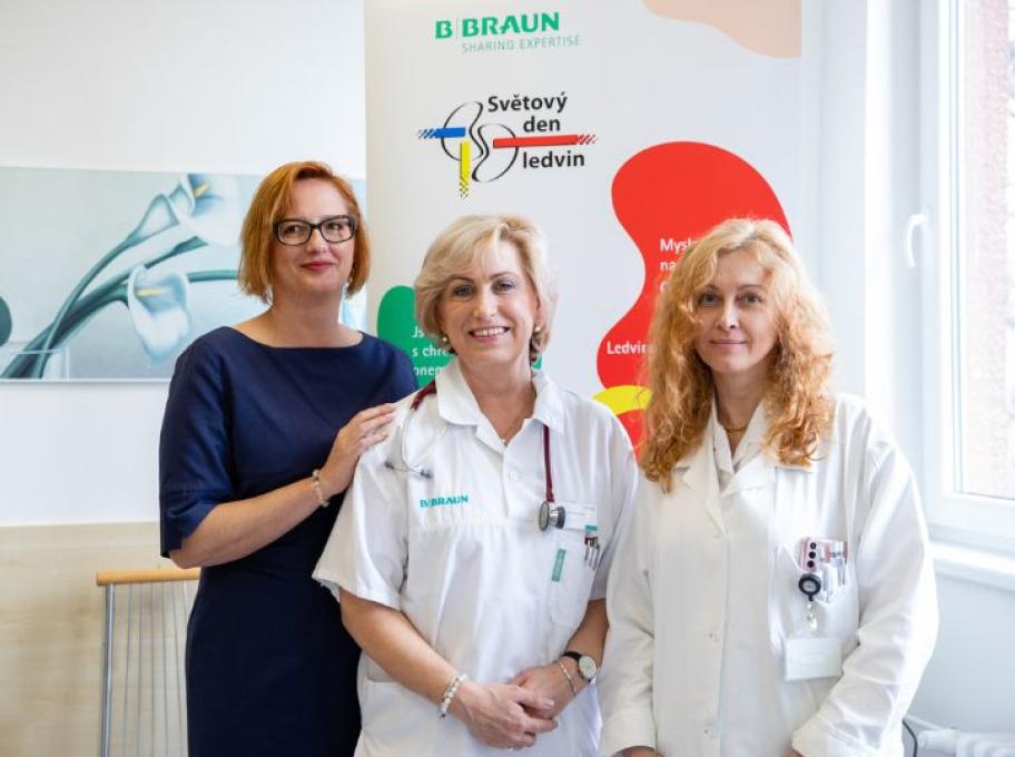 Světový den ledvin 2023 v dialyzačním středisku B. Braun Avitum v Plzni