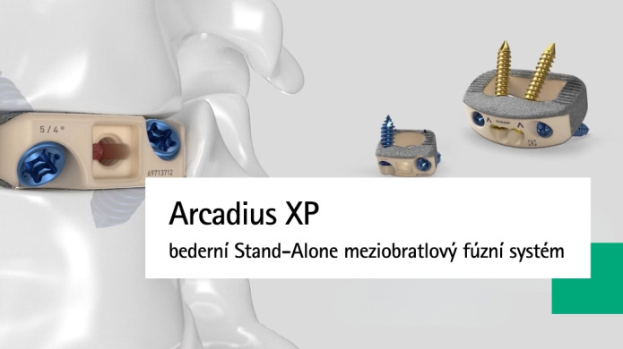 Arcadius XP | bederní Stand-Alone meziobratlový fúzní systém