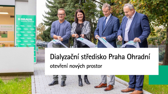 Dialyzační středisko Praha Ohradní | otevření nových prostor